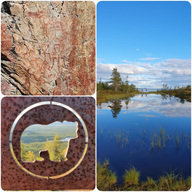 Kolmen kansallispuiston patikka